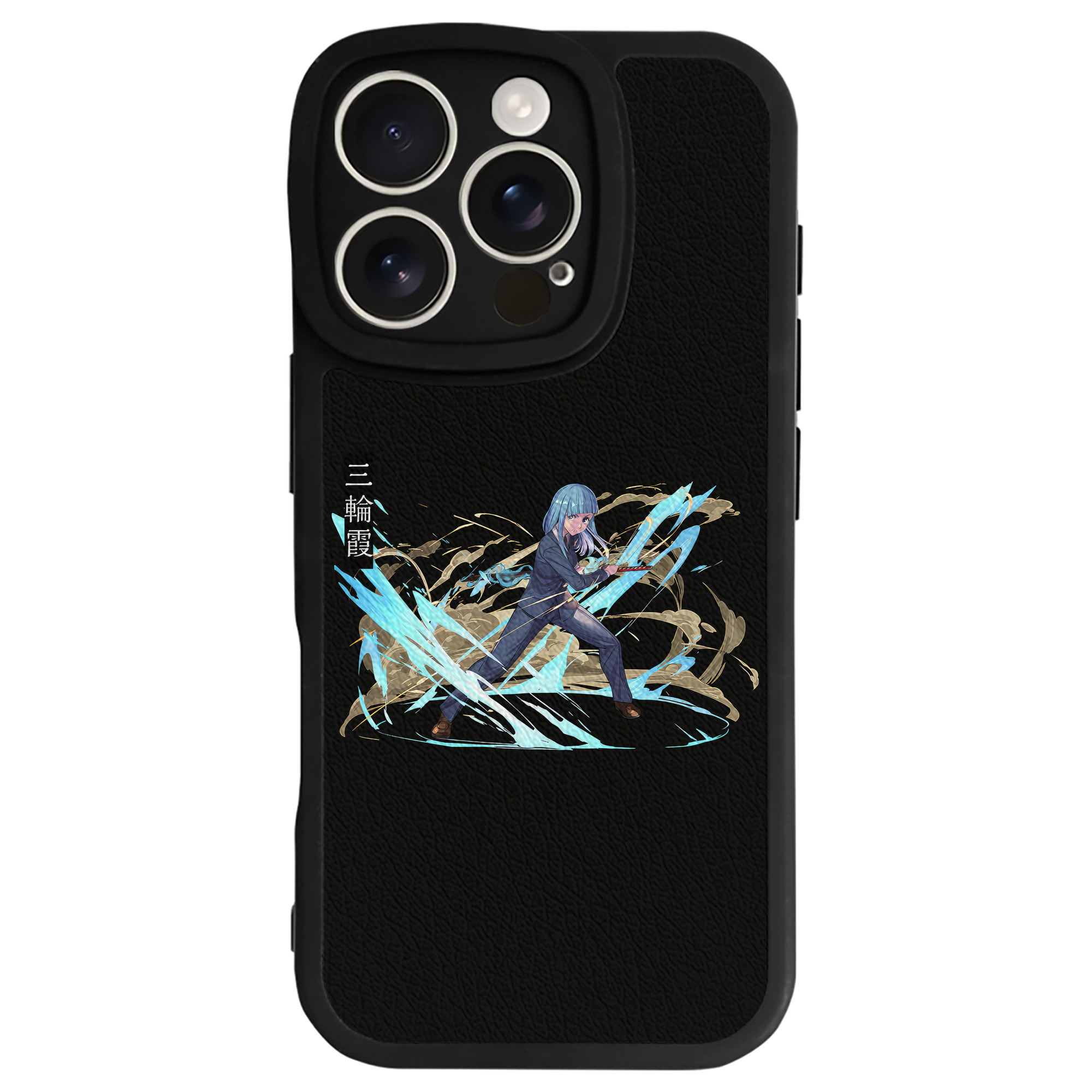 （画像用） 呪術廻戦 Jujutsu Kaisen 【iPhone 16シリーズ対応】シリコンスマホケース（レザー調） 材質：シリコン